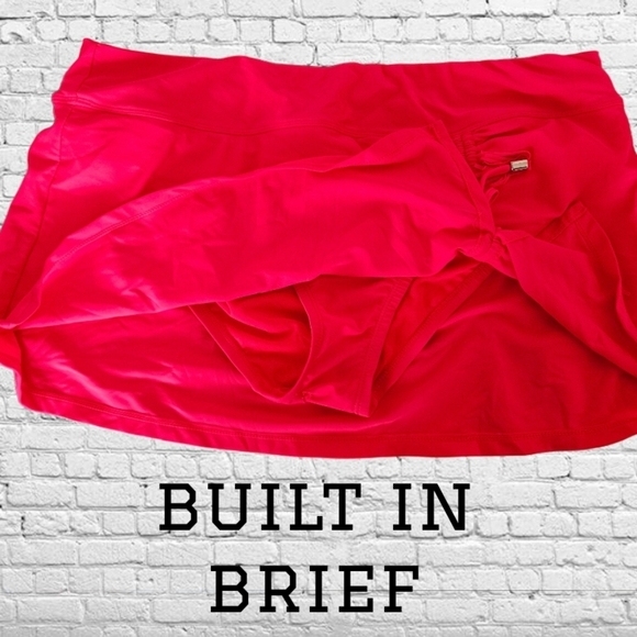 Collections by Catalina Skirt Swimsuit Drawstring Tummy Control - Picture 5 of 7